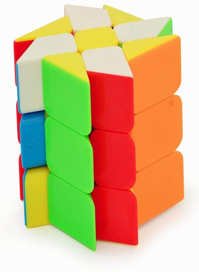 Authfort Qiyi 2X3 Windmill Cube High Speed Sticker Less Magic Puzzle Cubes (1 Pieces) - Image 1